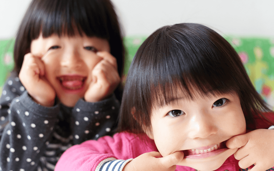 お子さまの笑顔